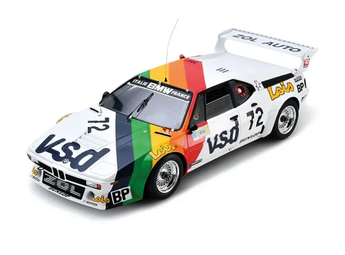 BMW M1 M88 3.5L Team BMW ZOL'AUTO №72 24h Le Mans (1981) Pierre Francoise Rousselot- Francois Servanin - Laurent Ferrier