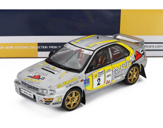 SUBARU Impreza Wrc99 555 №2 Winner Rally Aa Circuit Of Ireland (1999) Bertie Fisher - Rory Kennedy, Silver Yellow
