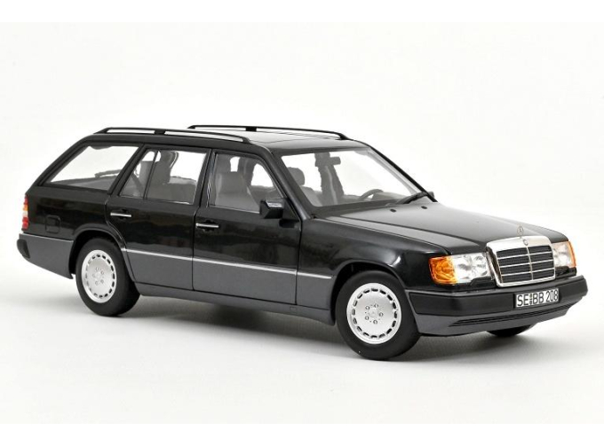 MERCEDES-BENZ 300D (S124) T-Modell (1990), Black Metallic