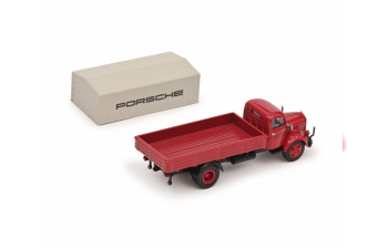 MERCEDES BENZ L3500 Truck Telonato Porsche (1950), Red Grey