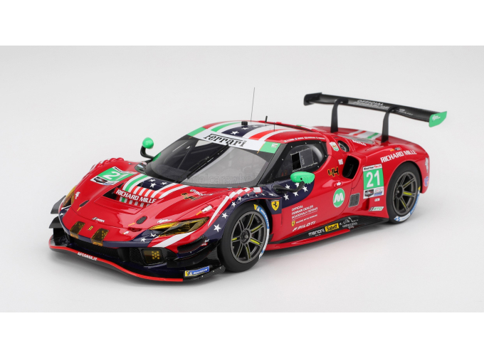 FERRARI 296 GT3 3.0L Turbo V6 Team AF CORSE №21 IMSA 24h Daytona (2025) Kei Cozzolino - Simon Mann - Alessandro Pier Guidi - Lilou Wadoux