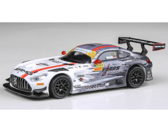 MERCEDES-BENZ Amg Gt3 Evo 6.2l V8 Team Gmr N 130 Winner Fia Gt World Cup Macau (2024) Maro Engel, White Black
