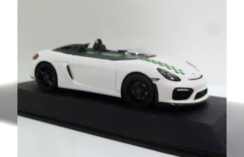 PORSCHE Boxster (981) Berspyder (2020), White Green