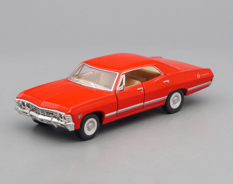 CHEVROLET Impala (1967), red