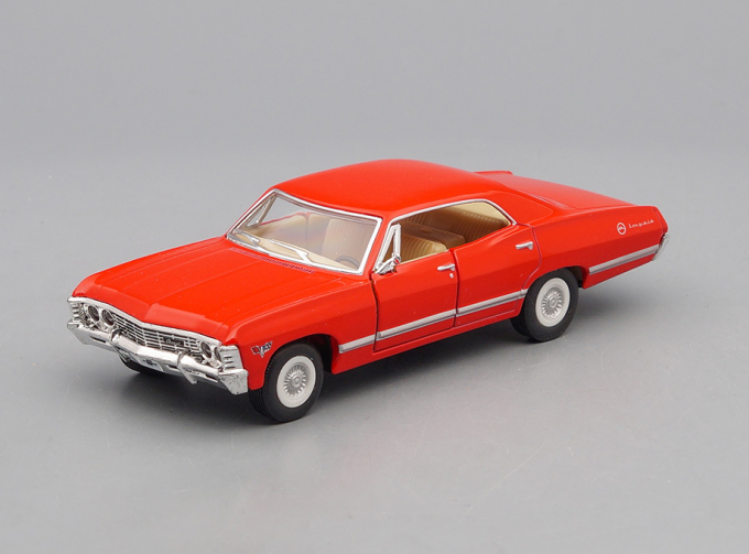 CHEVROLET Impala (1967), red