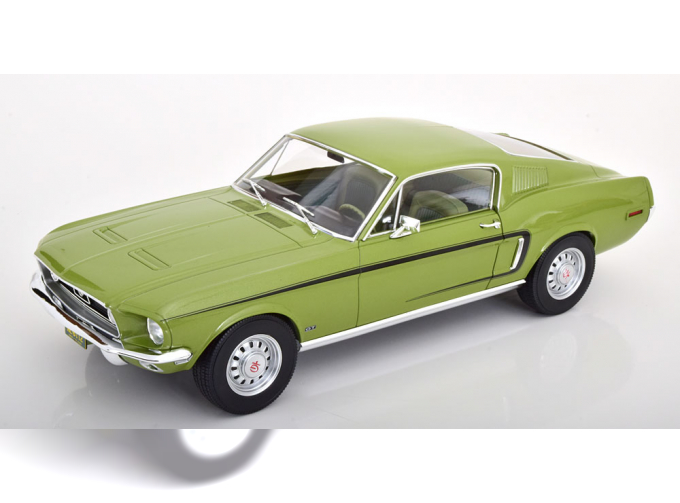 FORD Mustang Fastback GT (1968), light green-metallic