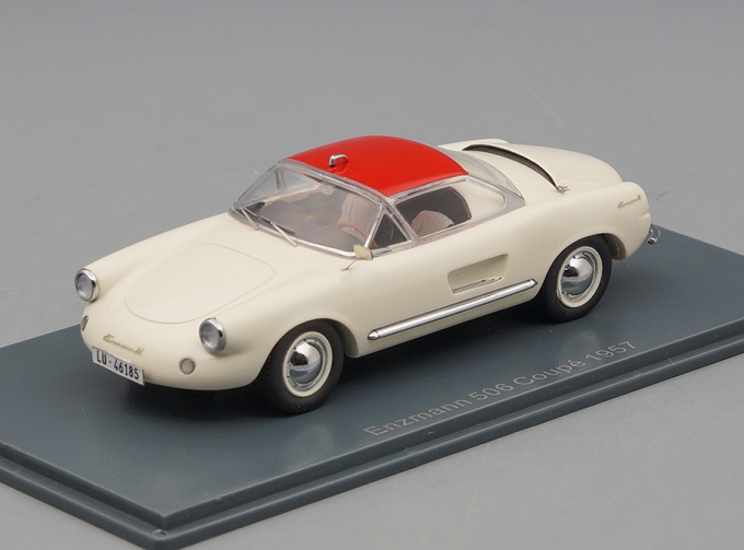 VOLKSWAGEN ENZMANN 506 Coupe (1957), white / red