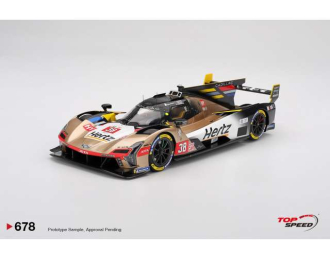 Cadillac V-Series.R #38 Cadillac Hertz Jota Le Mans 24 hrs, gold/white/black 2025