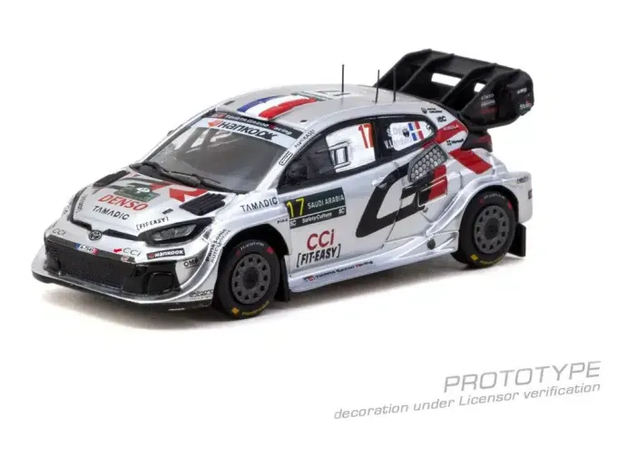 TOYOTA Yaris GR Rally1 Hybrid #17 Sebastian Ogier Rally Saudi Arabia (2025)