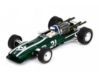 COOPER F1 T86 №21 Usa Gp (1967) Jacky Ickx, Green White