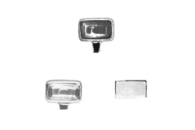 Комплект противотуманных фар 4шт - хром / прозрачное стекло