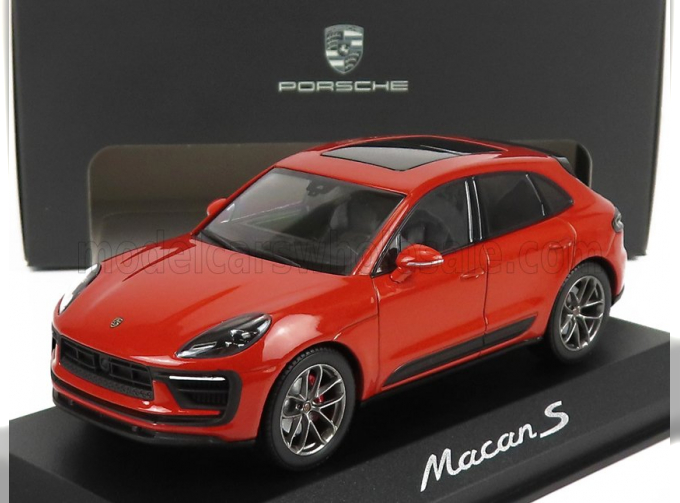 PORSCHE Macan S 2019, Papaya Met