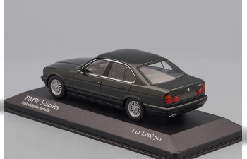 BMW 5-Series E34 (1988), green metallic