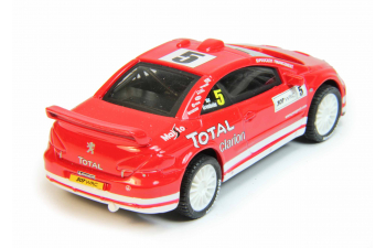 PEUGEOT 307 WRC #5 Gronholm, red