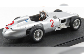 MERCEDES-BENZ F1 W196 №2 Argentina Gp Juan Manuel Fangio (1955) World Champion, Silver