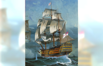 Сборная модель линейный корабль Королевского флота Великобритании Victory (подарочный набор)