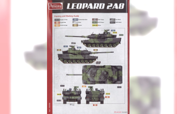 Сборная модель танк Leopard 2 A8