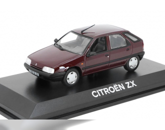 CITROEN ZX (1992), dark red