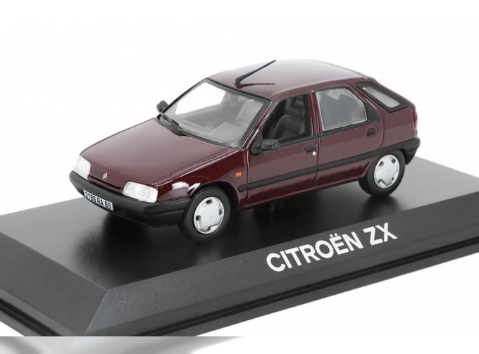 CITROEN ZX (1992), dark red