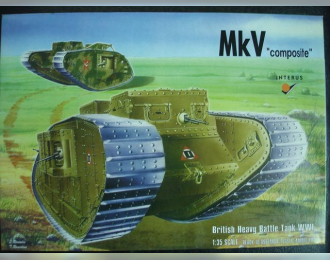 Сборная модель British Heavy Battle Tank WWI Mk V "composite"