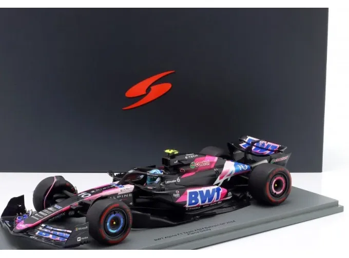 ALPINE F1 A524 Team Bwt Alpine №10 Bahrain Gp (2024) Pierre Gasly, Black Blue Pink