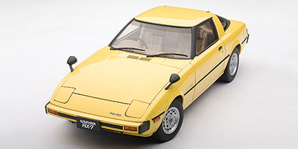 MAZDA SAVANNA RX-7 (SA) GT-LIMITED 1978, SPARK YELLOW