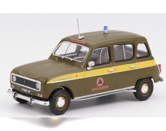 RENAULT 4L "Sécurité Civile" в подарочной коробке 1968