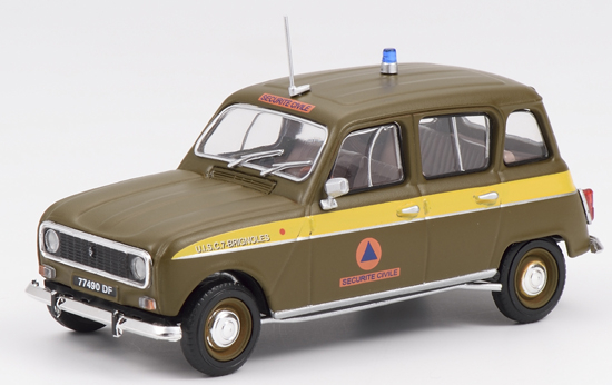RENAULT 4L "Sécurité Civile" в подарочной коробке 1968