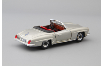 MERCEDES-BENZ 190 SL Roadster (1955-1963), silver / red