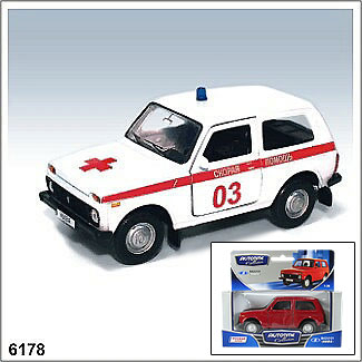 ВАЗ 21213 4х4 Скорая помощь, белый