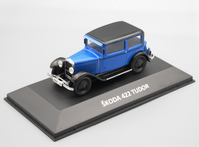 SKODA 422 tudor (1930), blue