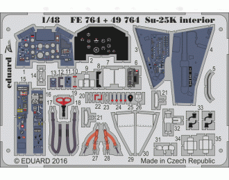 Фототравление для Su-25K interior