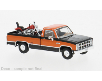 GMC Sierra Grande (1981), black/orange
