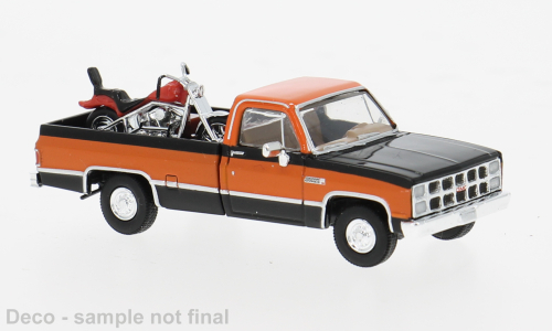 GMC Sierra Grande (1981), black/orange