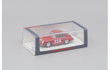 Porsche 356B T6 Carrera 2 #224 Monte Carlo Rally 1964 G. Klass - H. Wencher, red