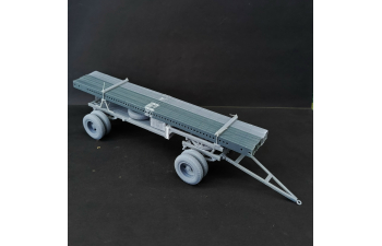 Сборная модель Прицеп Литер Б тракторного тяжелого понтонного парка Н2П обр. 1940г