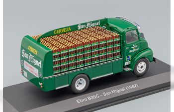 EBRO B35c Truck - Cerveza San Miguel - Beer Birra - 1967, Green