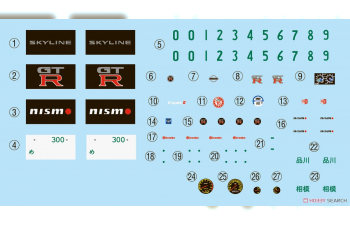 Сборная модель Nissan Skyline GT-R V-specII Nur