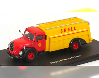 MAGIRUS Deutz S6500 fuel truck Shell, yellow red