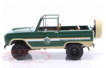 FORD Bronco (1967), green / cream