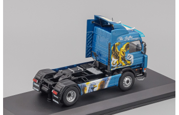 SCANIA 143m Tractor Truck 2-assi (1990) - The Griffin, blue / black