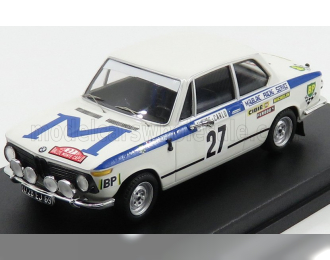 BMW 2002ti №27 Rally Montecarlo (1973) G.chasseuil - C.baron, White Blue