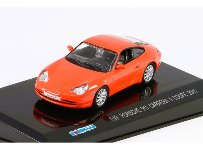PORSCHE 911 Carrera 4 Coupe (2001), red