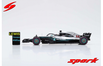 Mercedes-AMG Petronas Motorsports #44 Mexican GP 2018 L. Hamilton Formula One Driver Champion