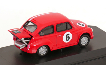 FIAT 600 Abarth №6, red