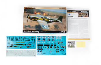 Сборная модель P-51B/C Mustang With Dorsal Fin