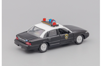 FORD Crown Victoria Wyoming Police, black / white