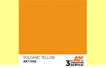 Краска акриловая 3rd Generation Volcanic Yellow 17ml