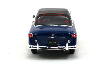 FORD Crestline Sunliner cabriolet soft-top closed (1953), blue
