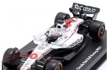 RED BULL  Racing RB21 Pole Position & Winner Japanese GP (Suzuka) Formula 1 Max Verstappen (2025), white